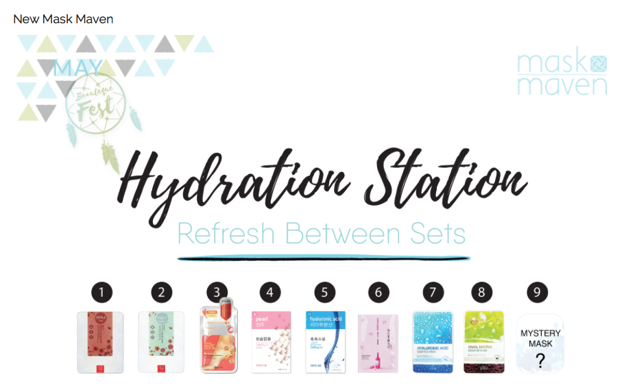 Hydration Station - Unique Masks
