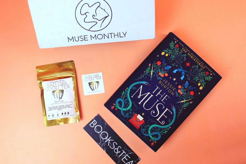 Muse Monthly the Muse contents Tea and Bookmark
