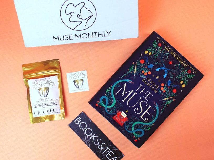 Muse Monthly the Muse contents Tea and Bookmark